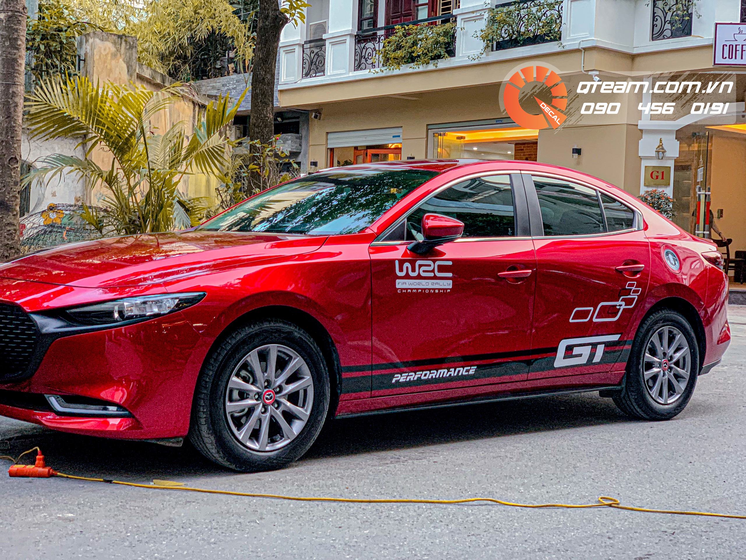 Tem sườn Mazda 3 thiết kế theo yêu cầu