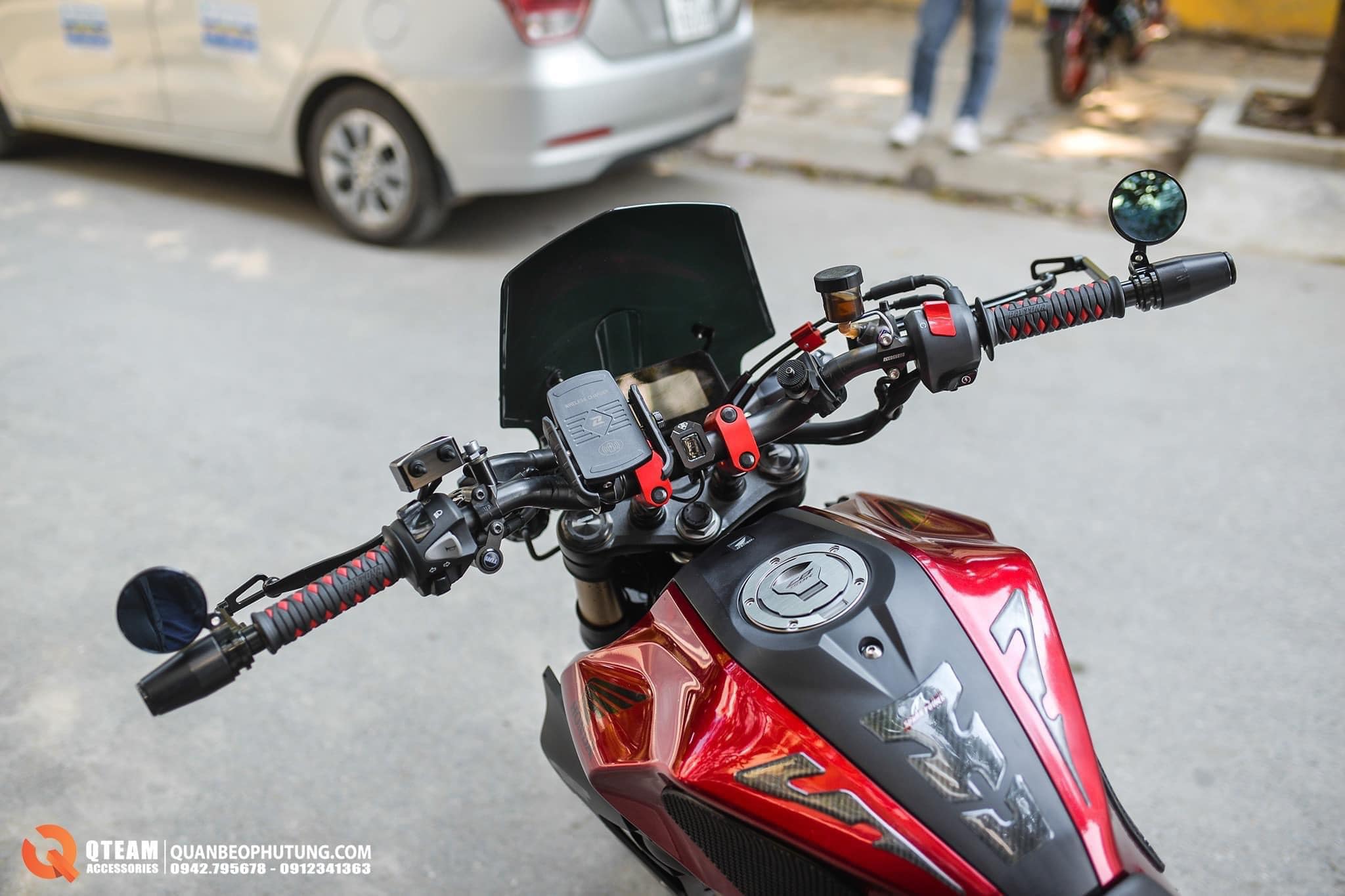 Kính chắn gió Touring dành cho các dòng CB150R - CB300R - CB650R - CB1000