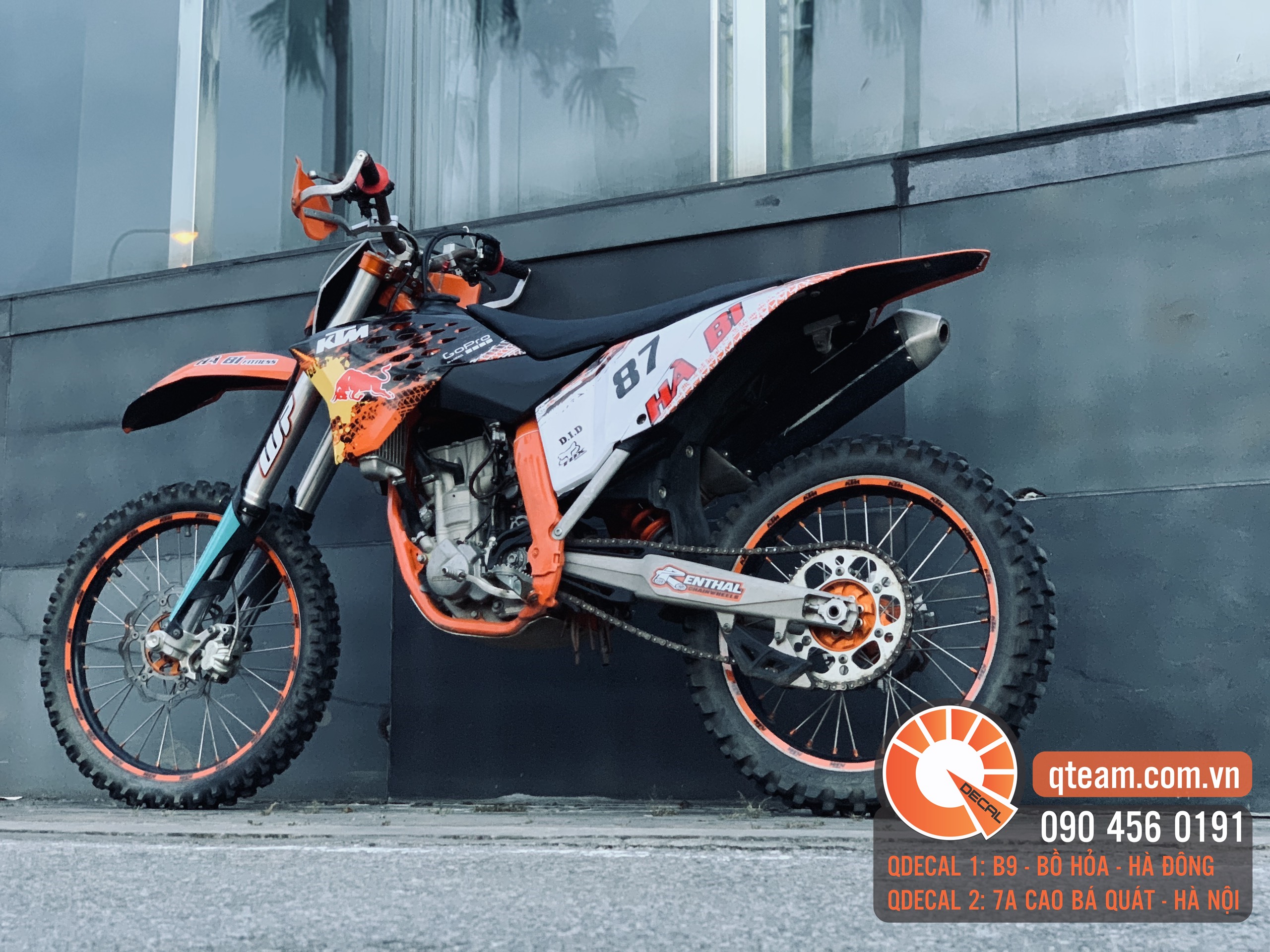 Tem trùm KTM kiểu Redbull ấn tượng